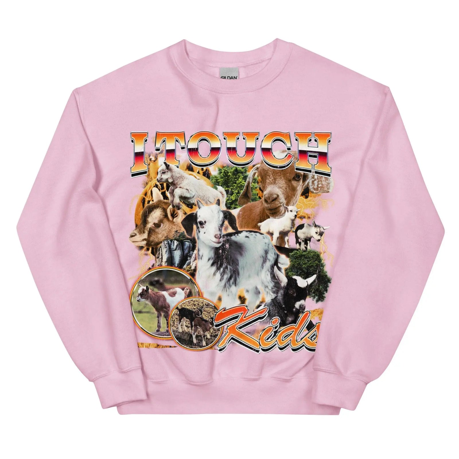 I Touch Kids Sweatshirt - Orbital Clothing