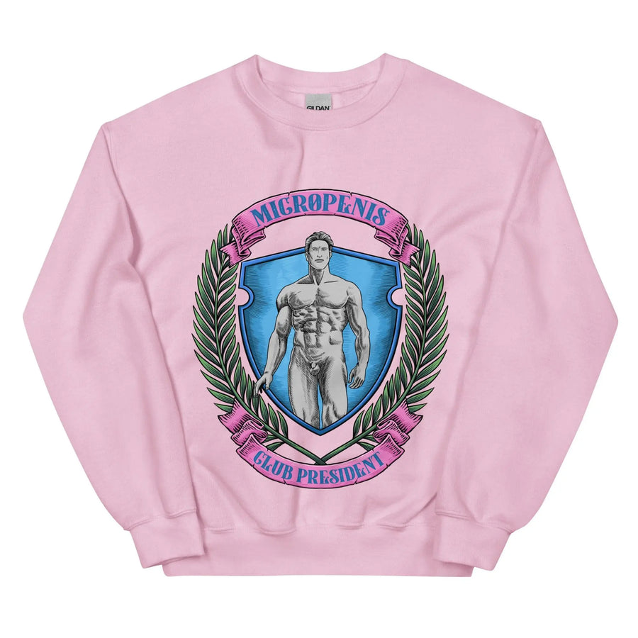 Micro Penis Club President Sweatshirt - Orbital Clothing