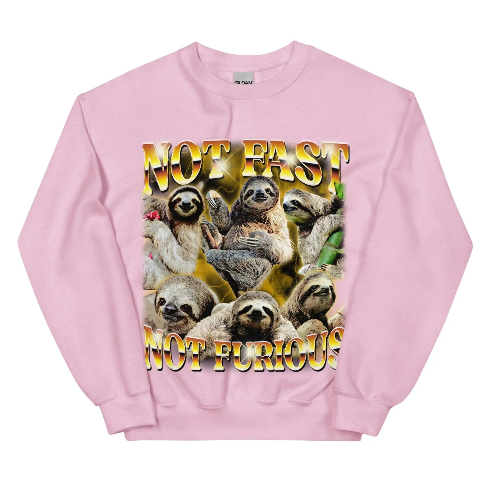 Not Fast Not Furious Sweatshirt - Orbital Clothing