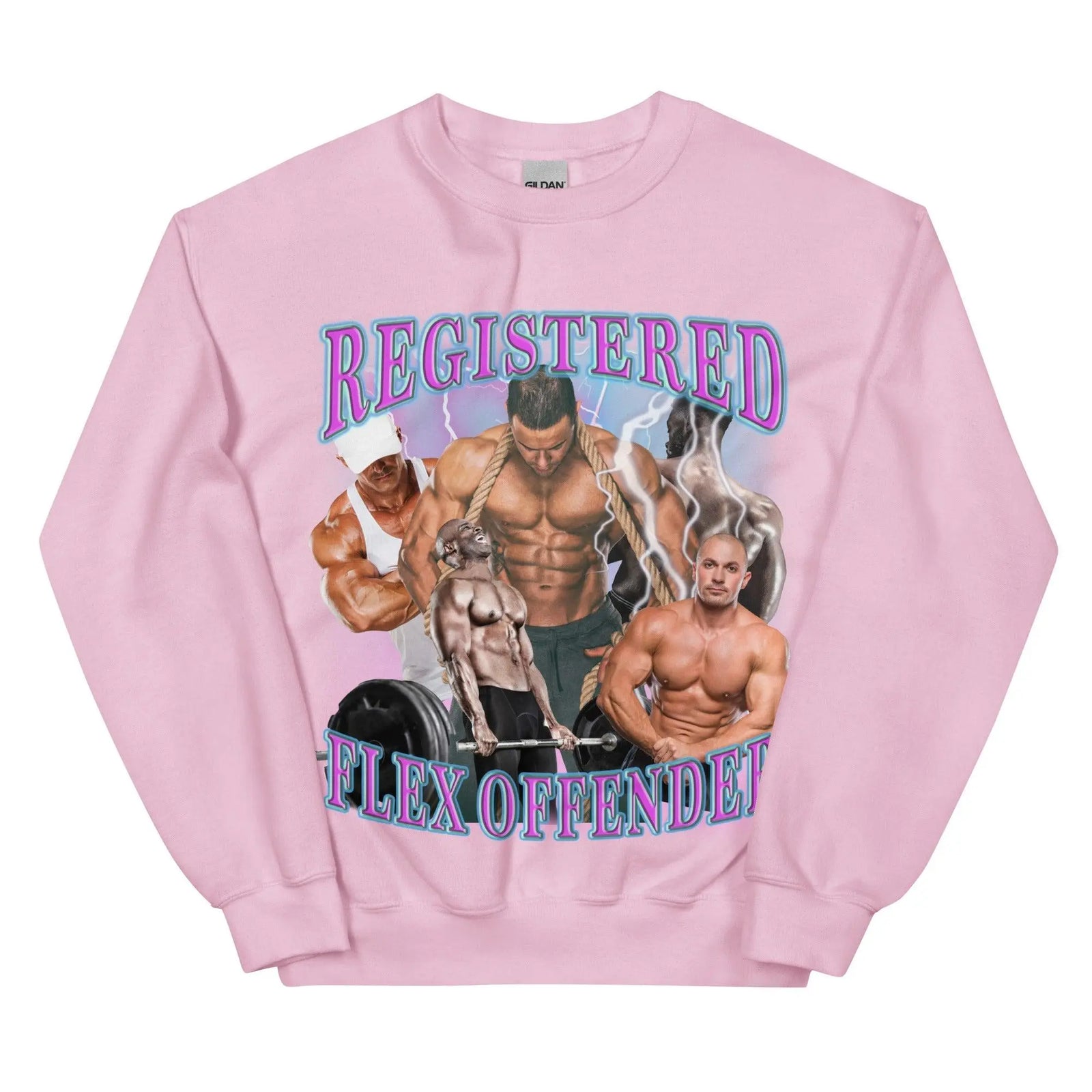 Registered Flex Offender Sweatshirt - Orbital Clothing