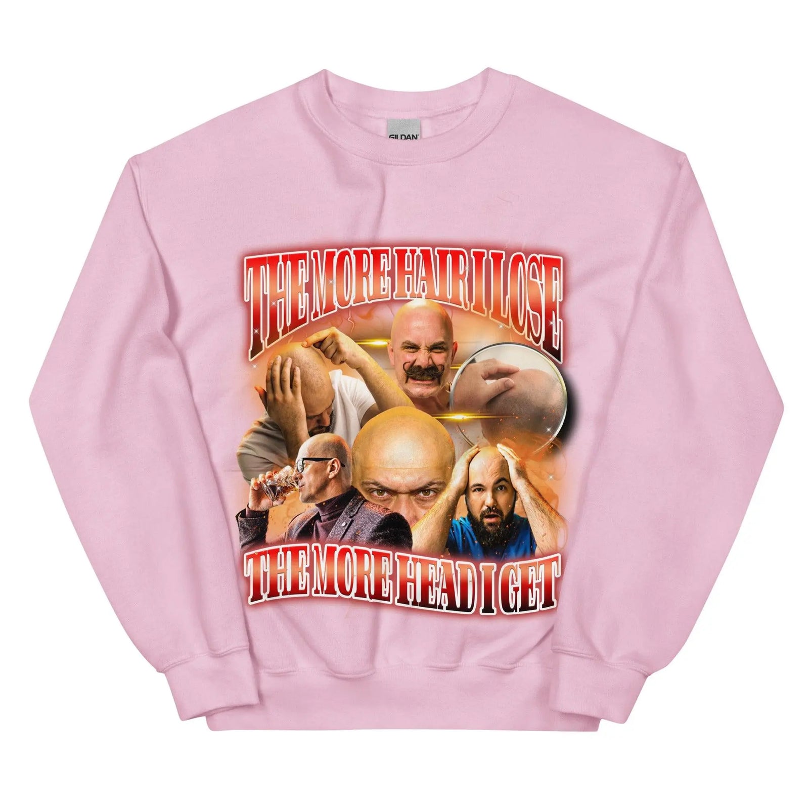 The More Hair I Lose The More Head I Get Sweatshirt - Orbital Clothing