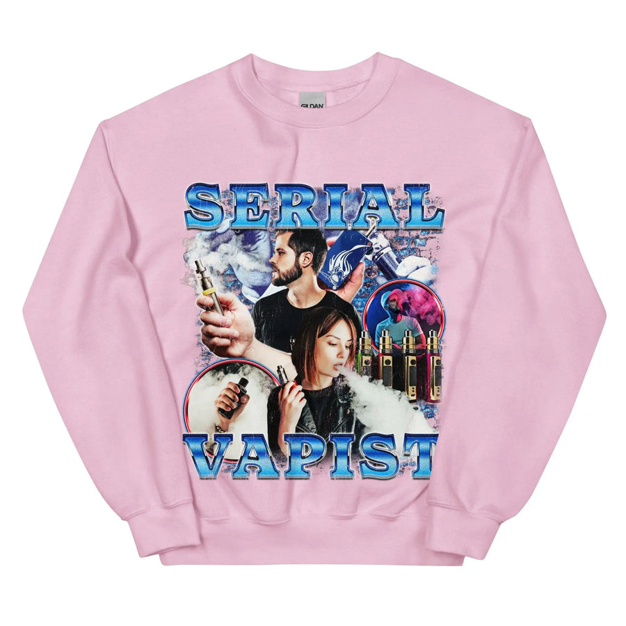 Serial Vapist (Updated Design!) Sweatshirt - Orbital Clothing