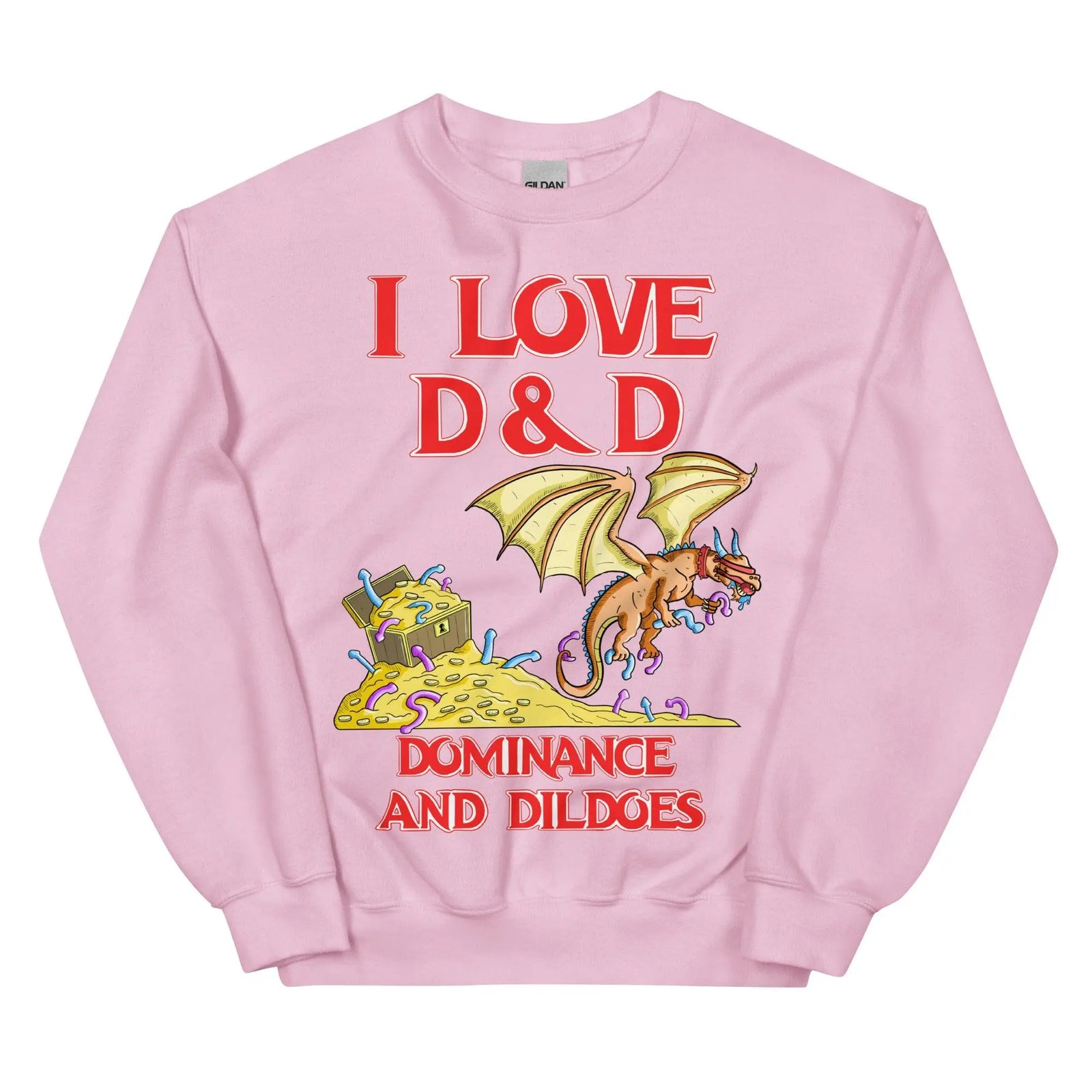 I Love D&D (Dominance and Dildoes) Sweatshirt - Orbital Clothing