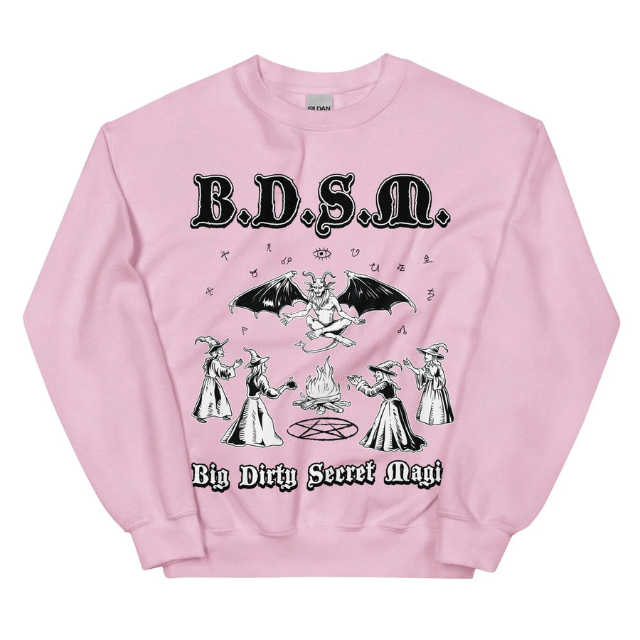 BDSM (Big Dirty Secret Magic) sweatshirt - Orbital Clothing