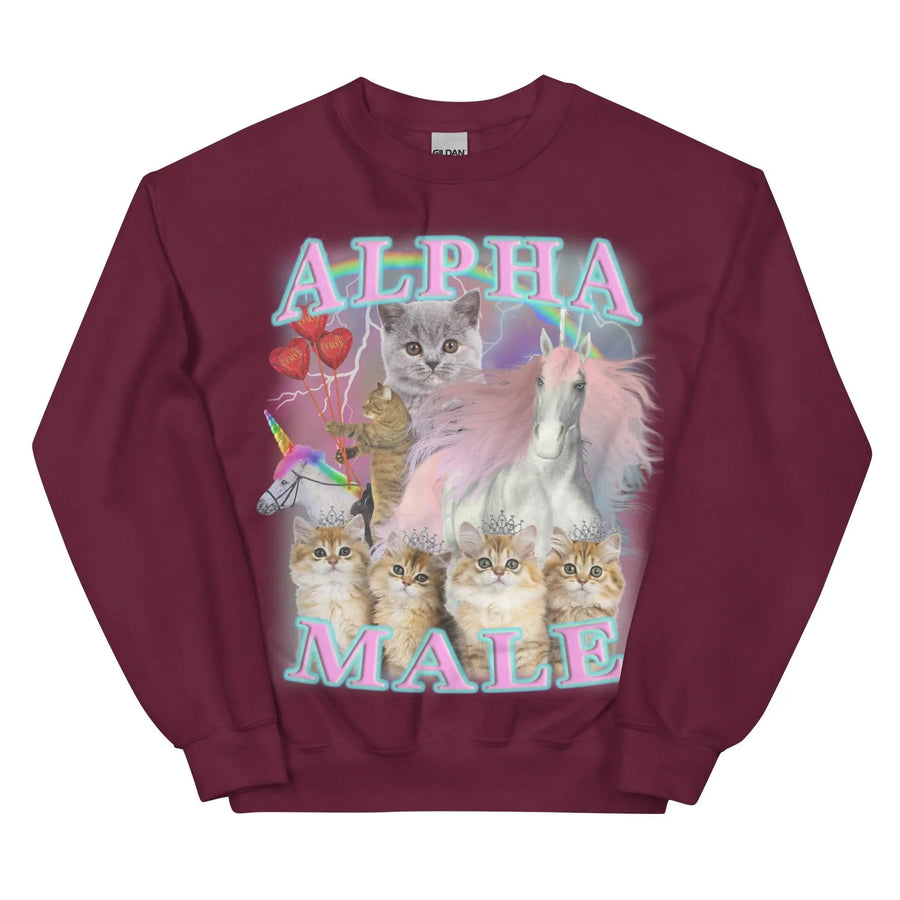 Alpha Male (OG Design!) Sweatshirt - Orbital Clothing