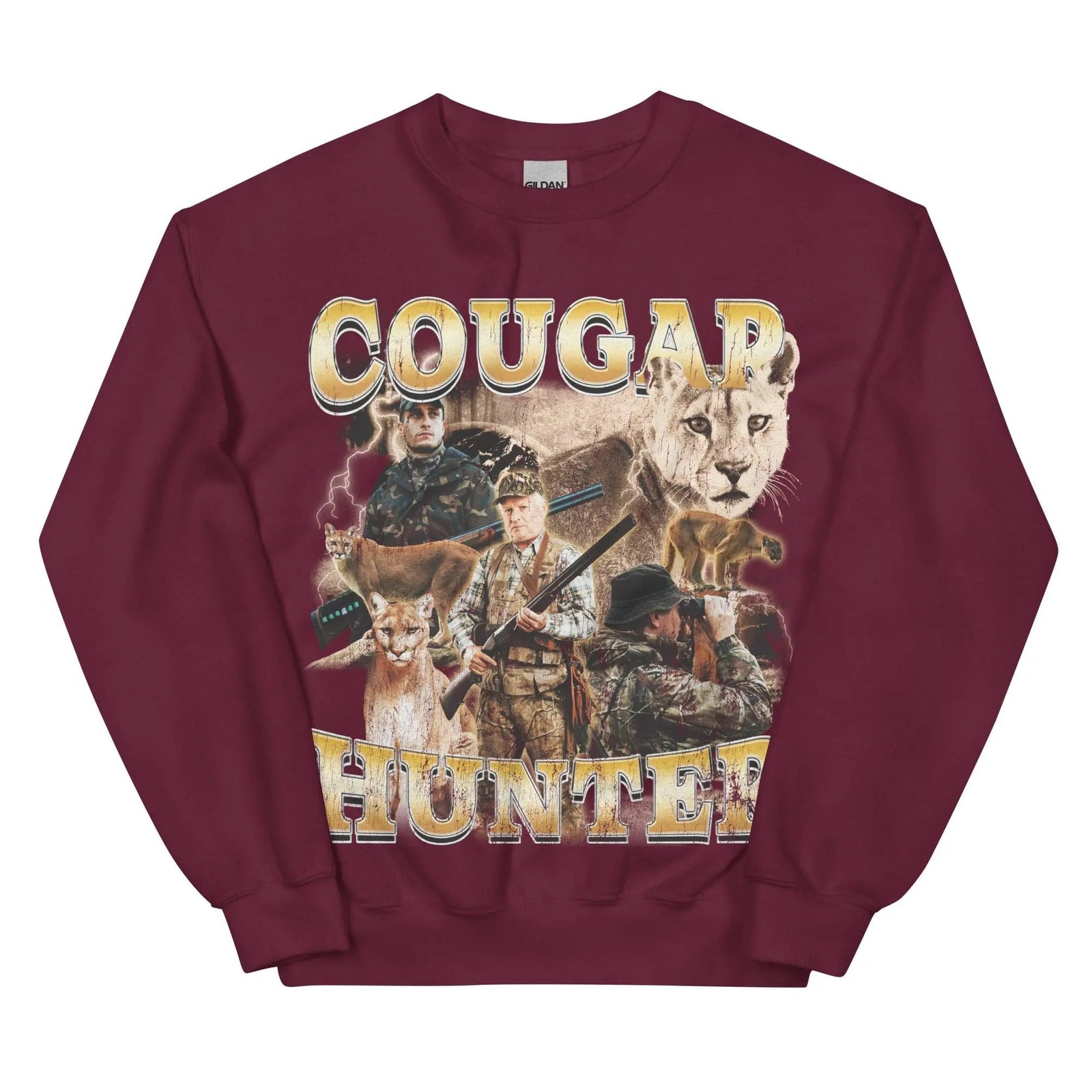 Cougar Hunter Sweatshirt - Orbital Clothing