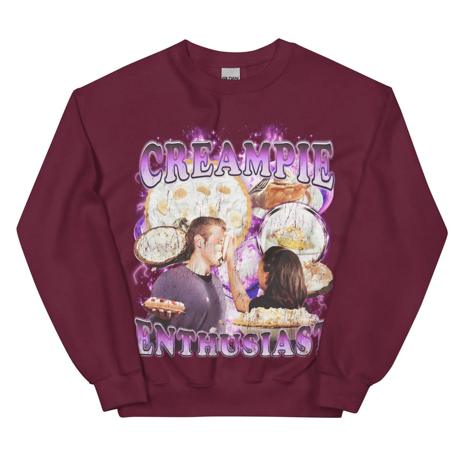Creampie Enthusiast Sweatshirt - Orbital Clothing
