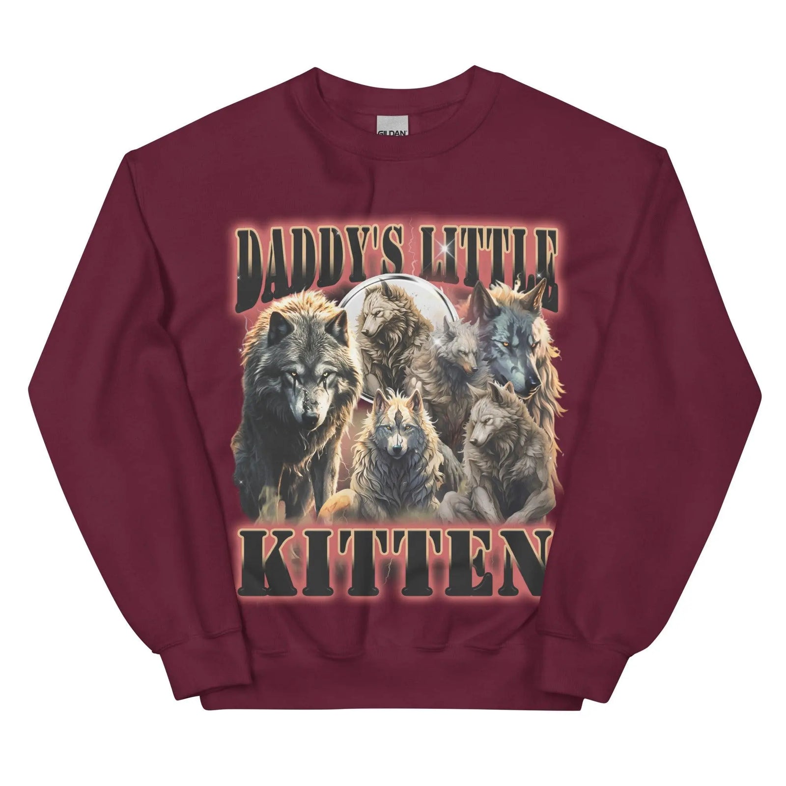 Daddy's Little Kitten Sweatshirt - Orbital Clothing