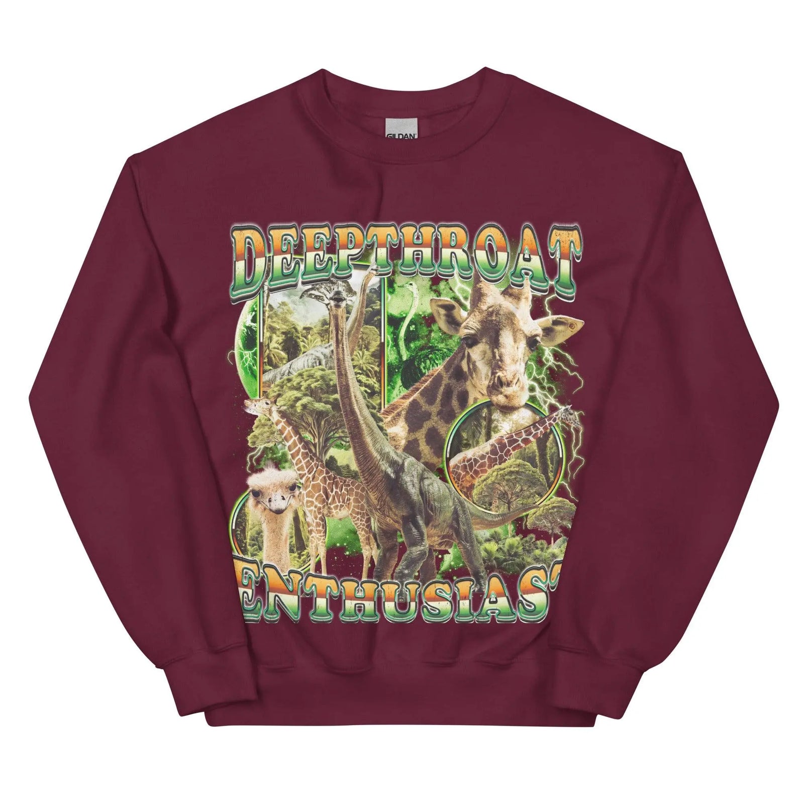 Deepthroat Enthusiast Sweatshirt - Orbital Clothing