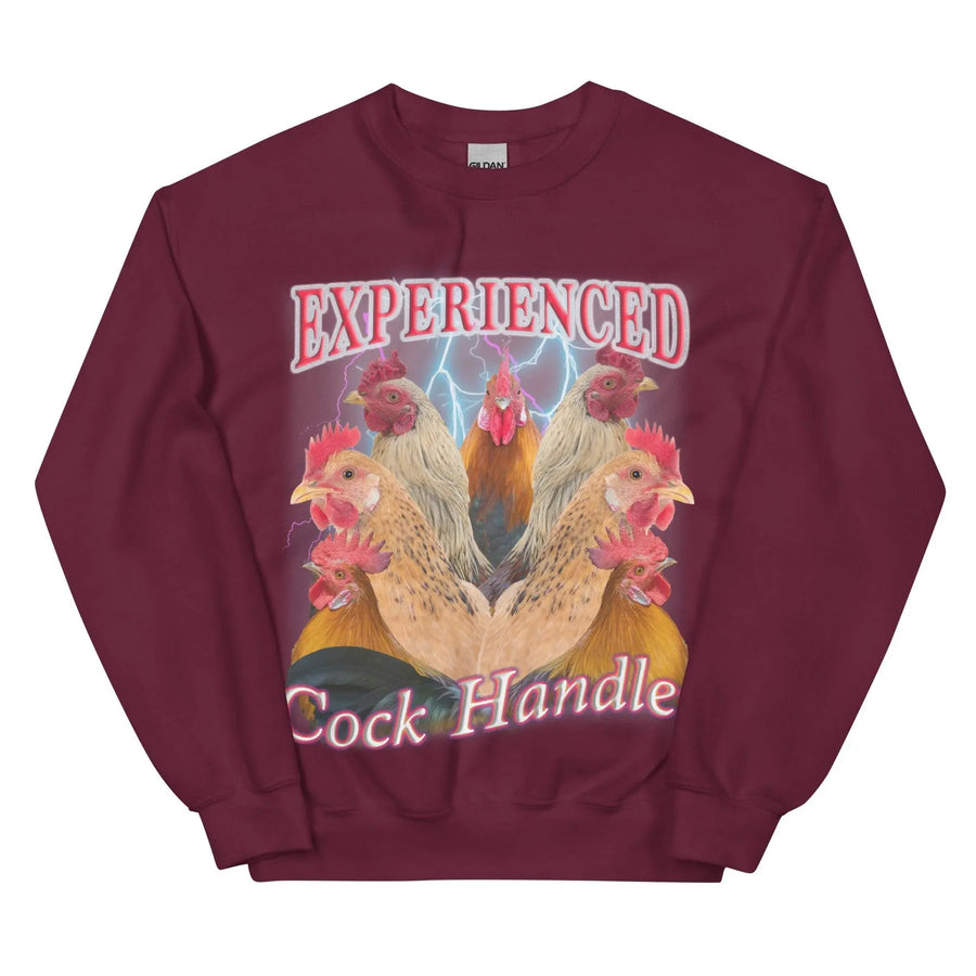 Experienced Cock Handler (OG Design) Sweatshirt - Orbital Clothing