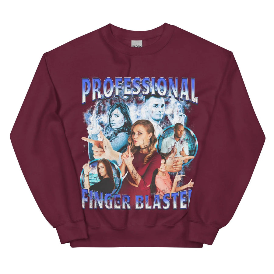 Professional Finger Blaster Sweatshirt - Orbital Clothing