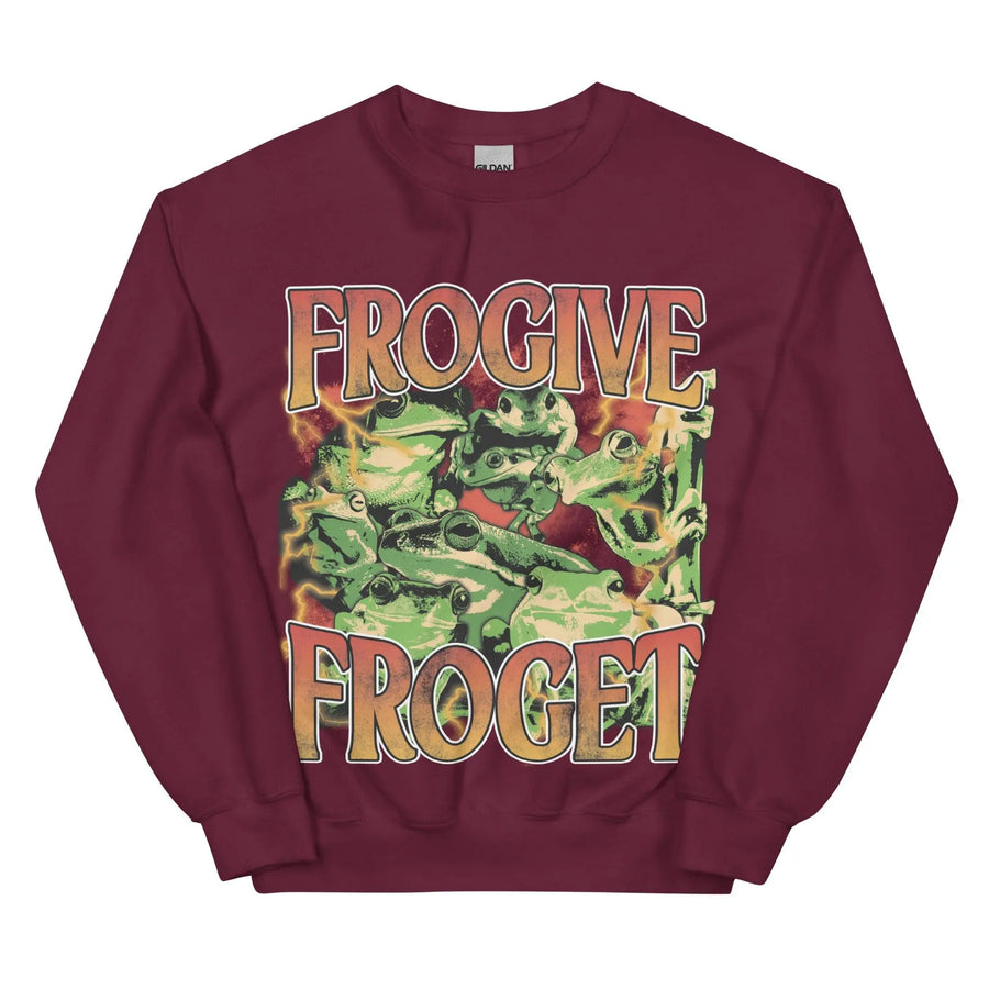Frogive Forget Sweatshirt - Orbital Clothing