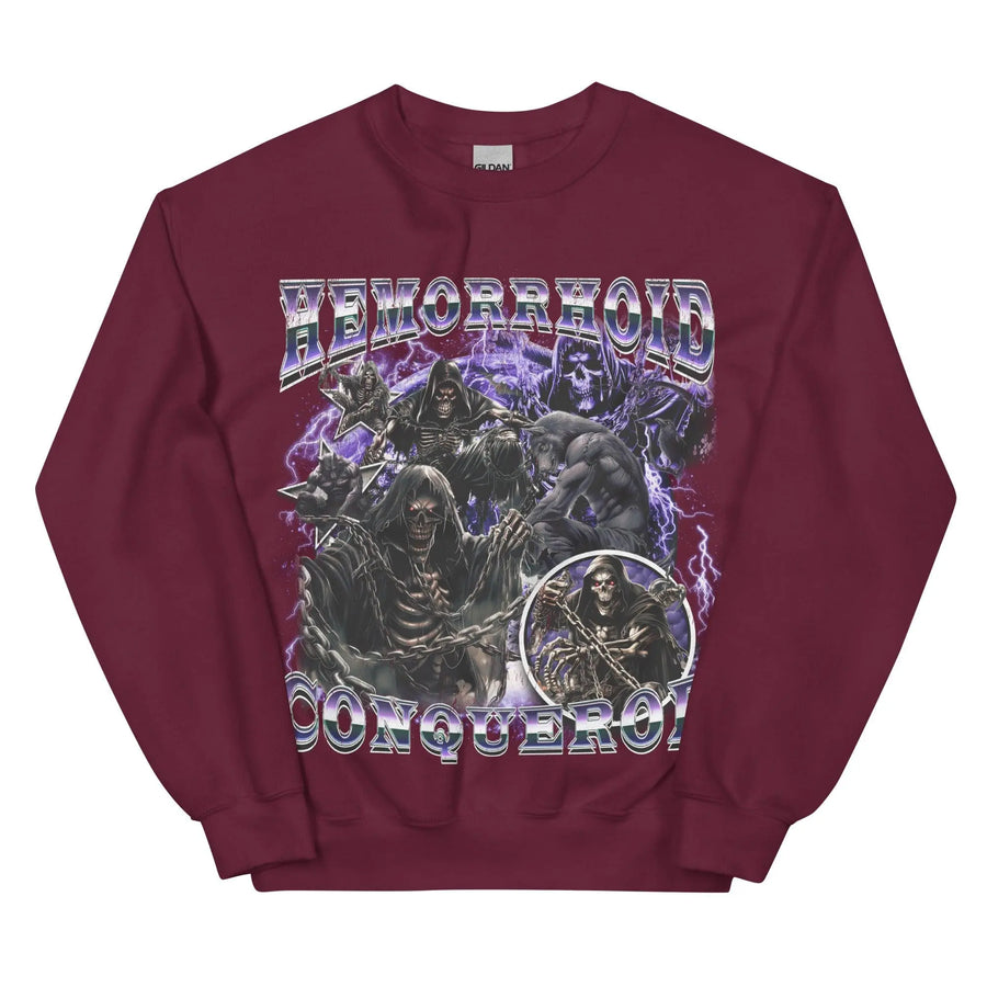 Hemorrhoid Conqueror Sweatshirt - Orbital Clothing