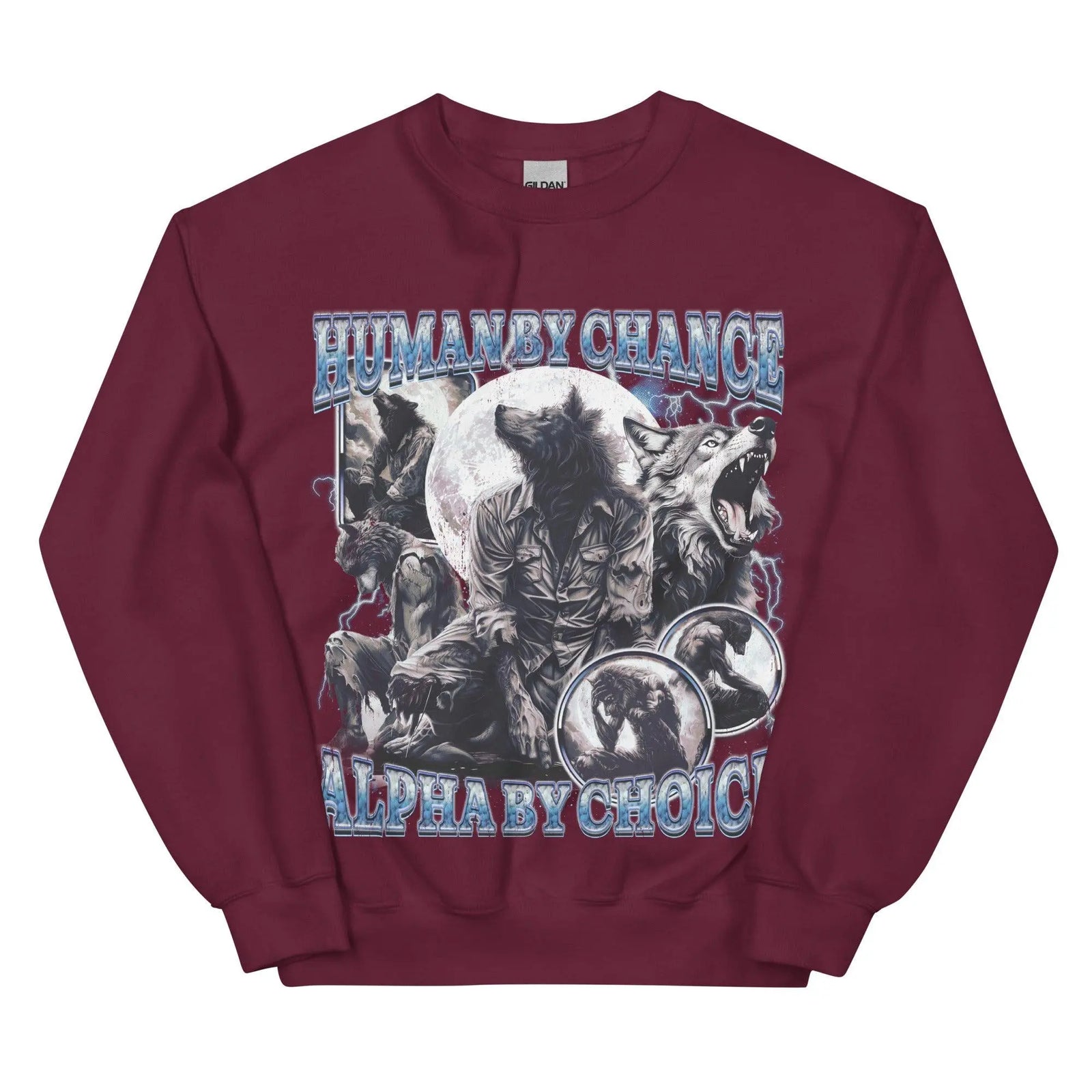 Human by Chance Alpha by Choice Sweatshirt - Orbital Clothing