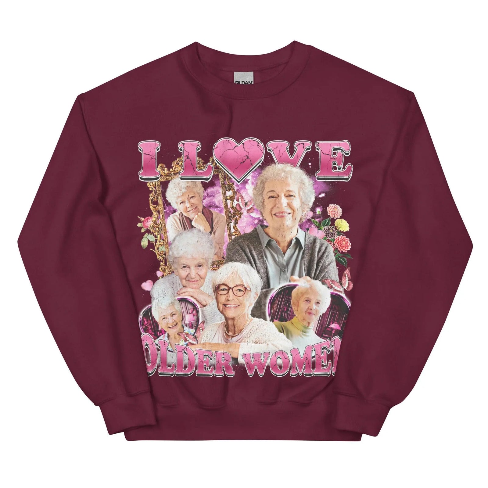 I Love Older Women Sweatshirt - Orbital Clothing