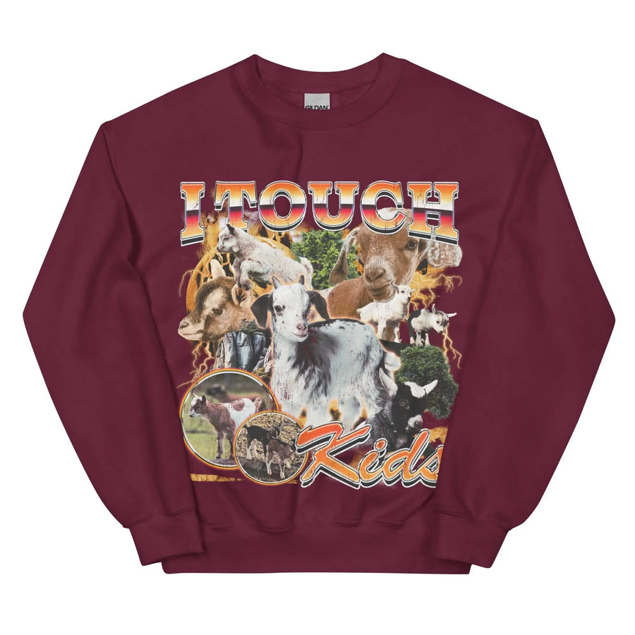 I Touch Kids Sweatshirt - Orbital Clothing