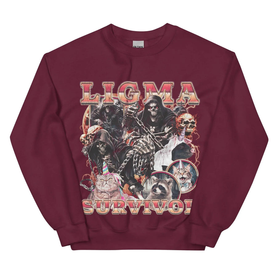 Ligma Survivor Sweatshirt - Orbital Clothing