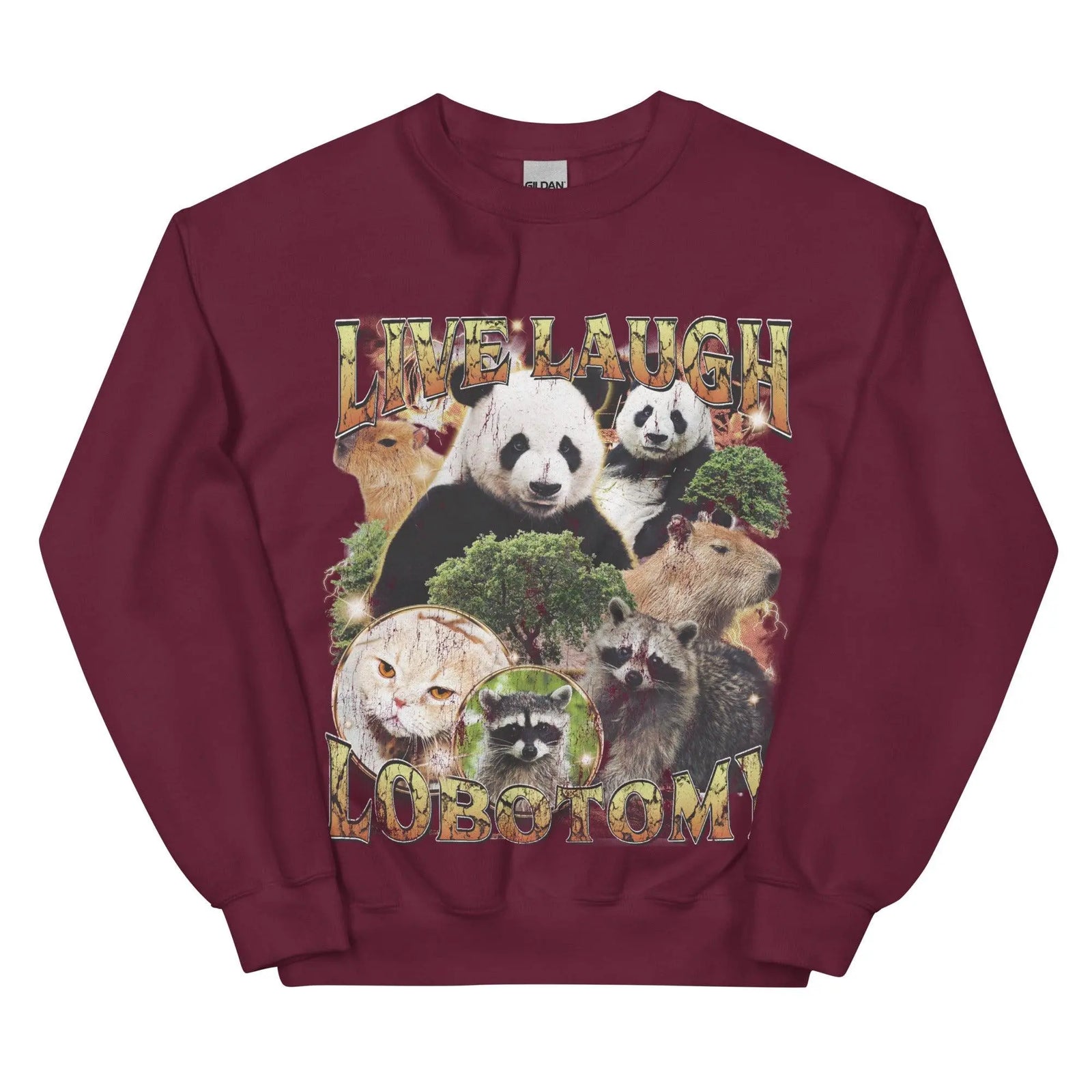 Live Laugh Lobotomy Sweatshirt - Orbital Clothing
