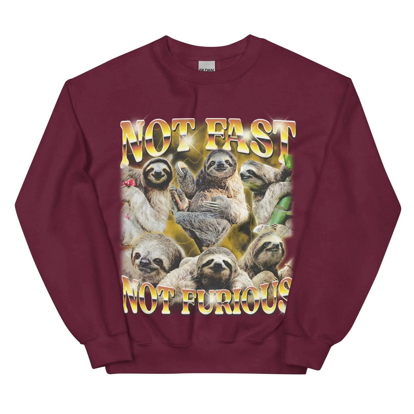 Not Fast Not Furious Sweatshirt - Orbital Clothing