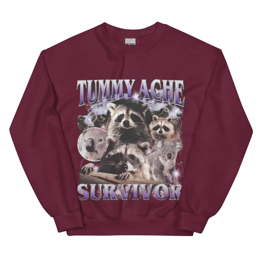 Tummy Ache Survivor Sweatshirt - Orbital Clothing