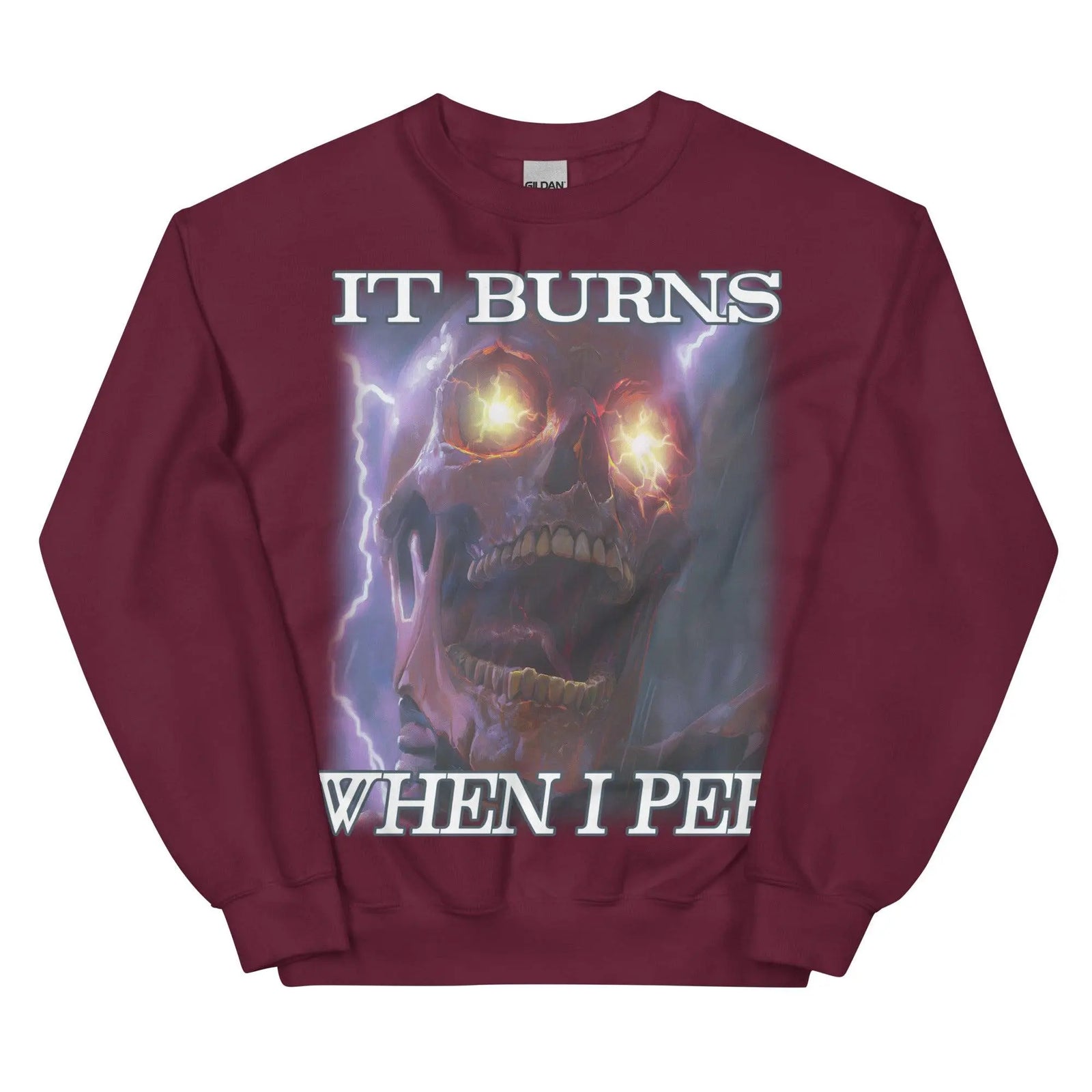 It Burns When I Pee Sweatshirt - Orbital Clothing