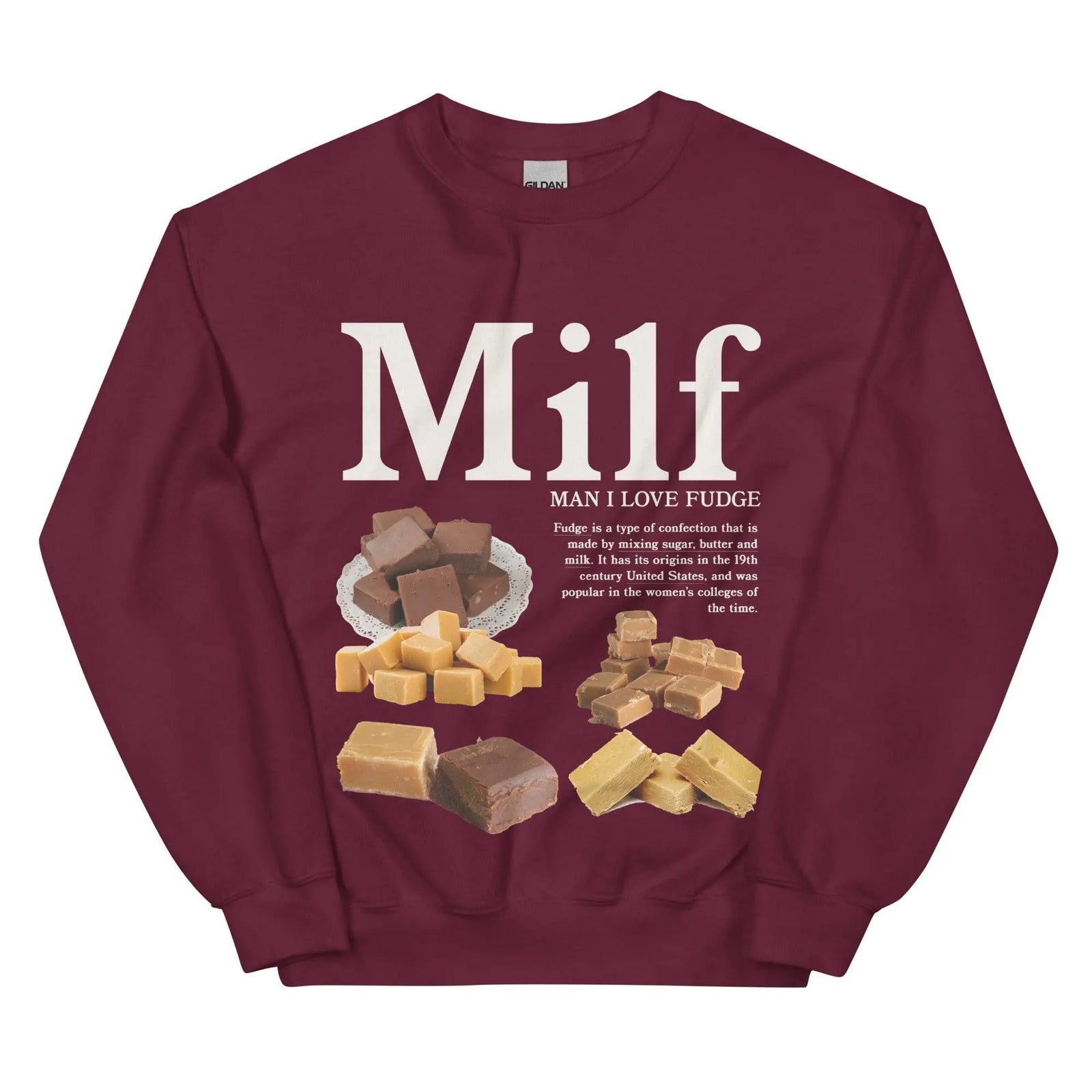 Man I Love Fudge Sweatshirt - Orbital Clothing
