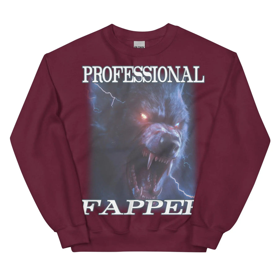 Professional Fapper sweatshirt - Orbital Clothing