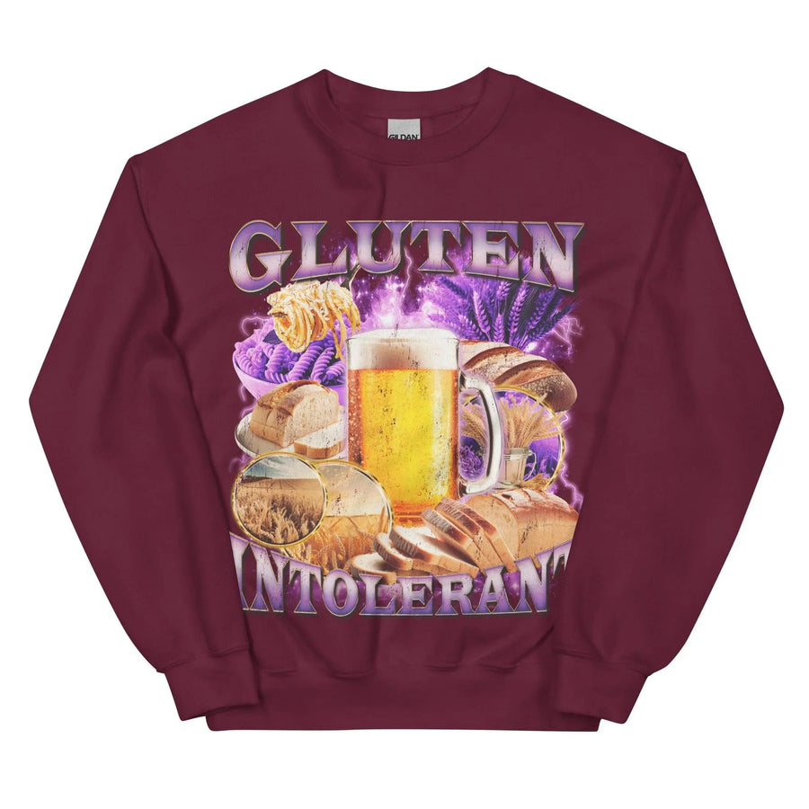 Gluten Intolerant (Updated Design) sweatshirt - Orbital Clothing