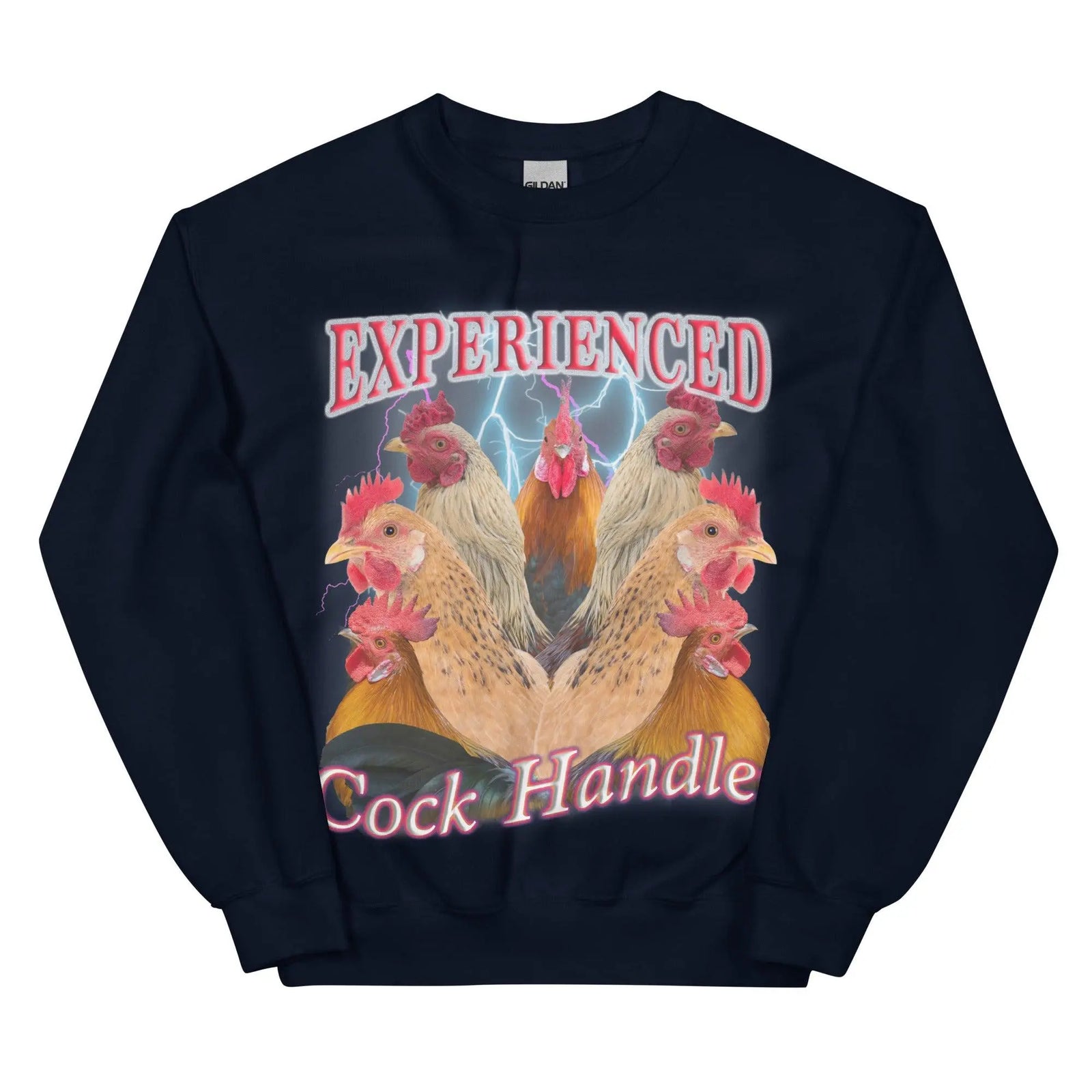Experienced Cock Handler (OG Design) Sweatshirt - Orbital Clothing