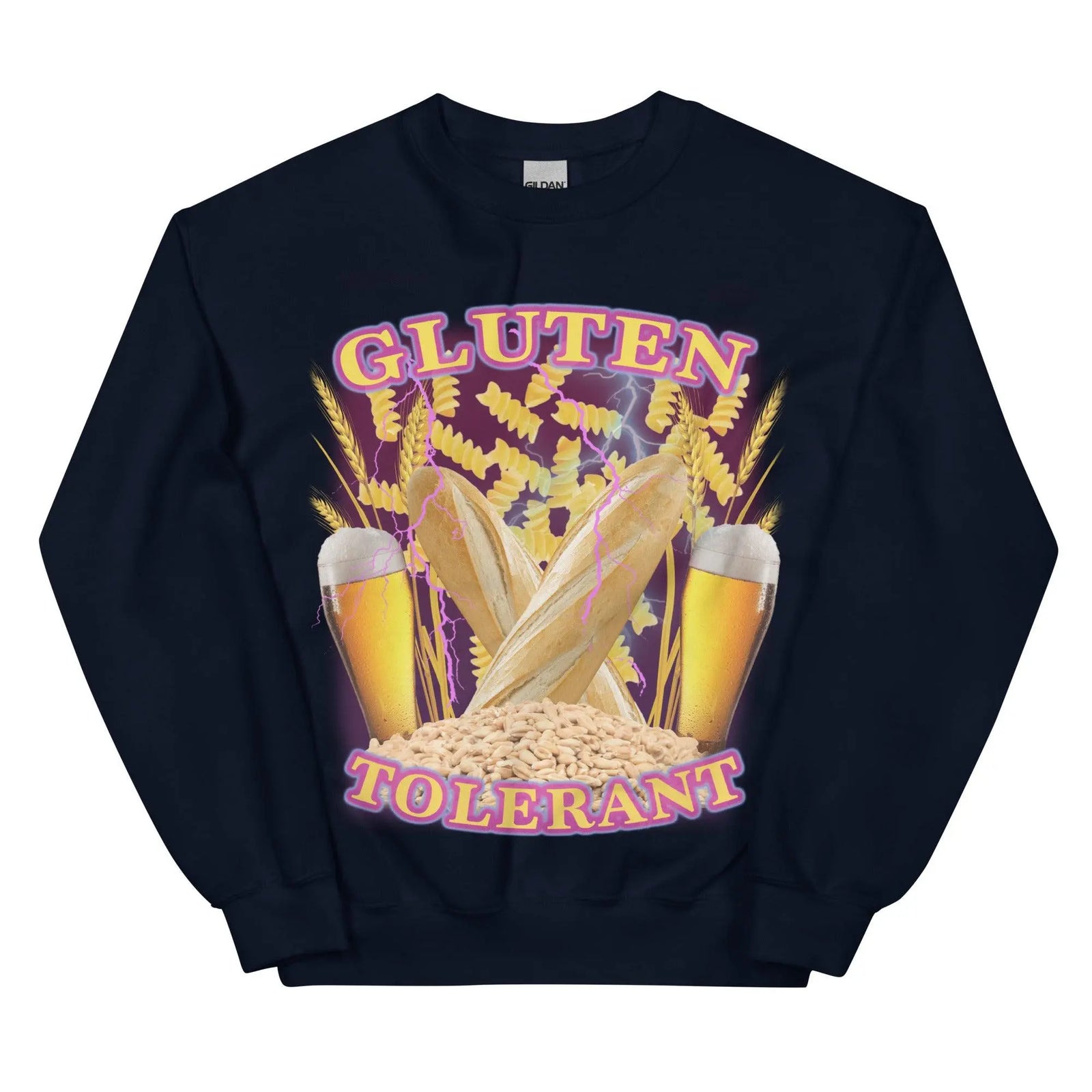 gluten tolerant Sweatshirt - Orbital Clothing