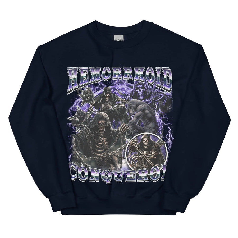 Hemorrhoid Conqueror Sweatshirt - Orbital Clothing