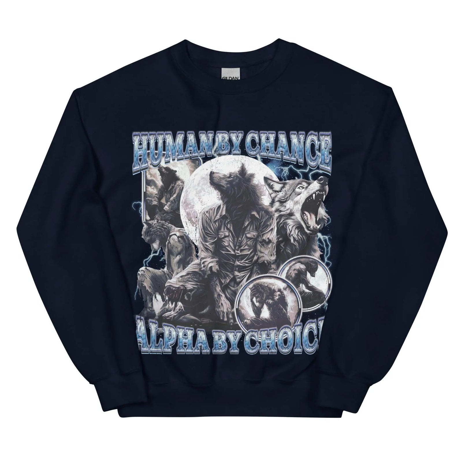 Human by Chance Alpha by Choice Sweatshirt - Orbital Clothing