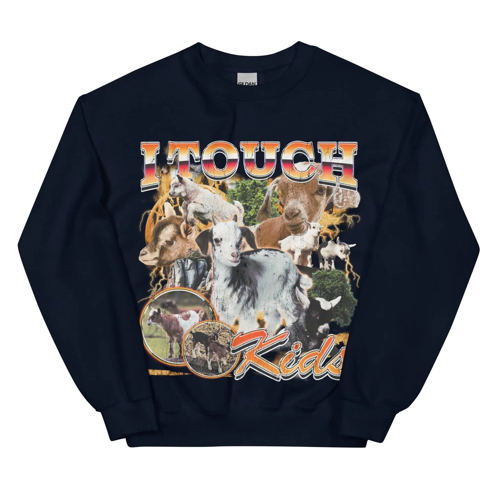 I Touch Kids Sweatshirt - Orbital Clothing