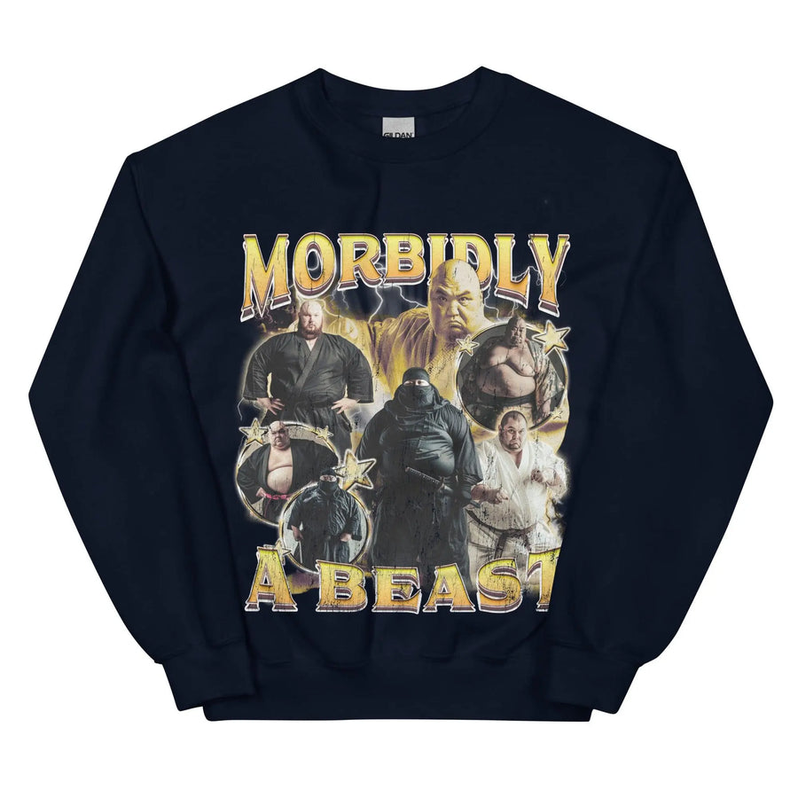 Morbidly a Beast Sweatshirt - Orbital Clothing