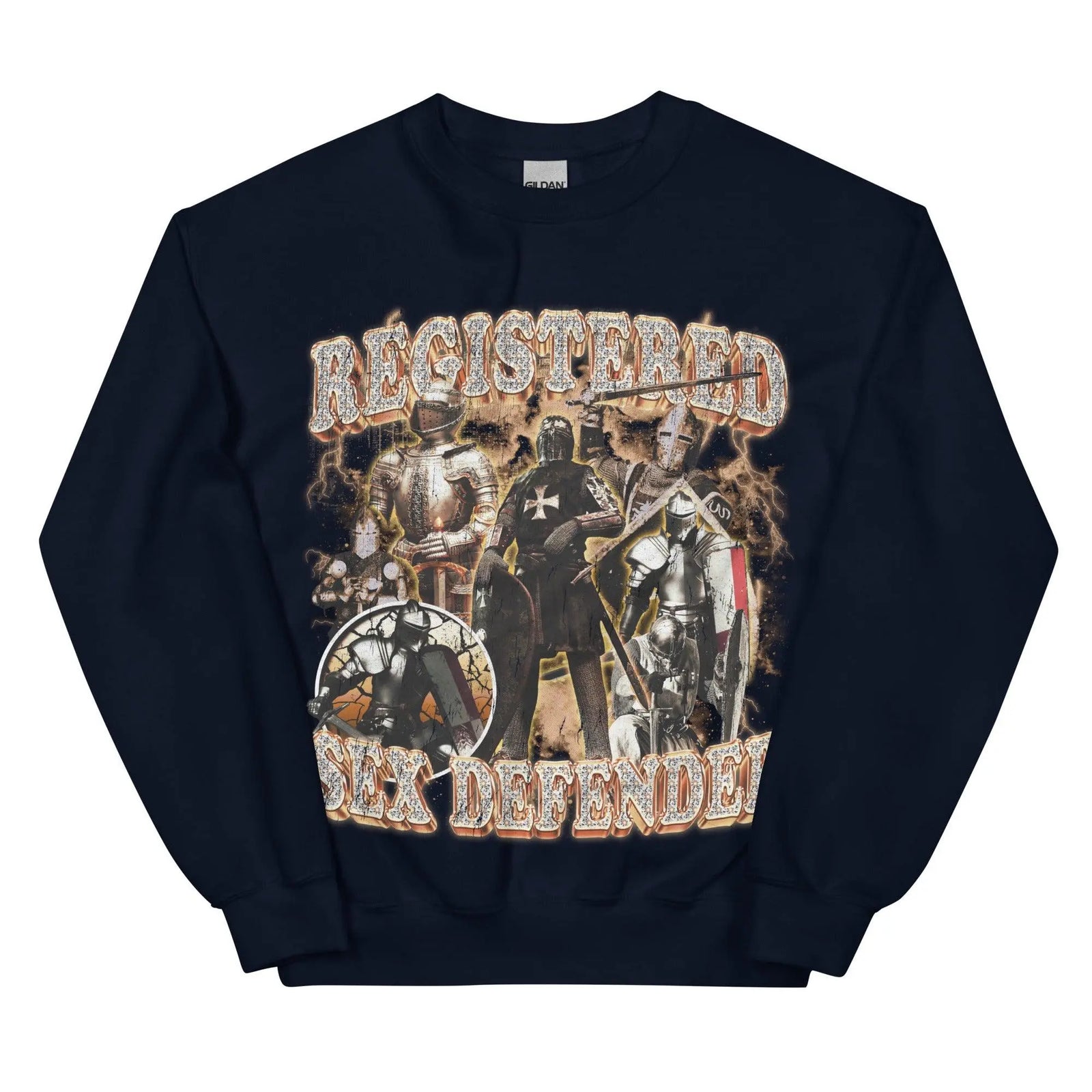 Registerd Sex Defender Sweatshirt - Orbital Clothing