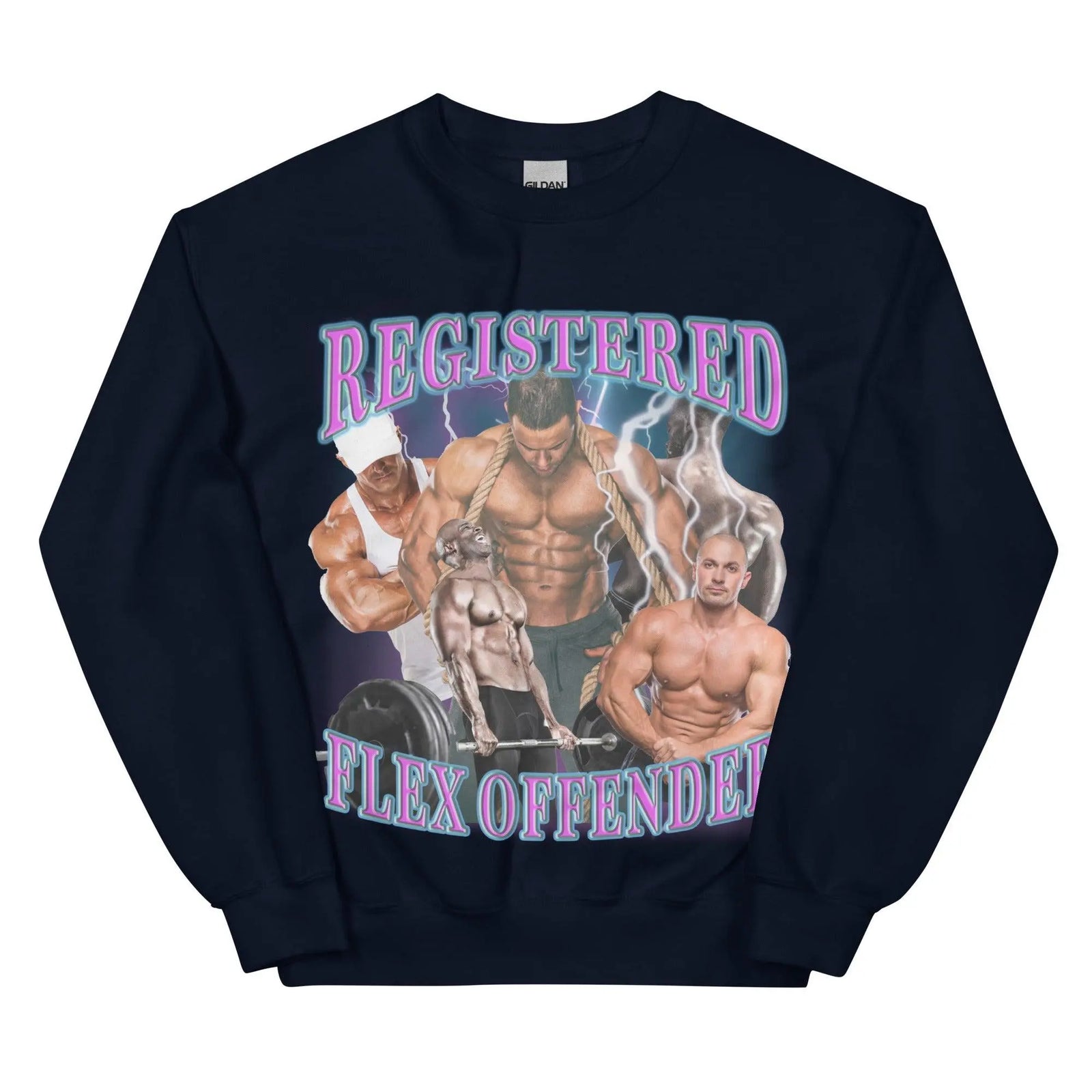 Registered Flex Offender Sweatshirt - Orbital Clothing