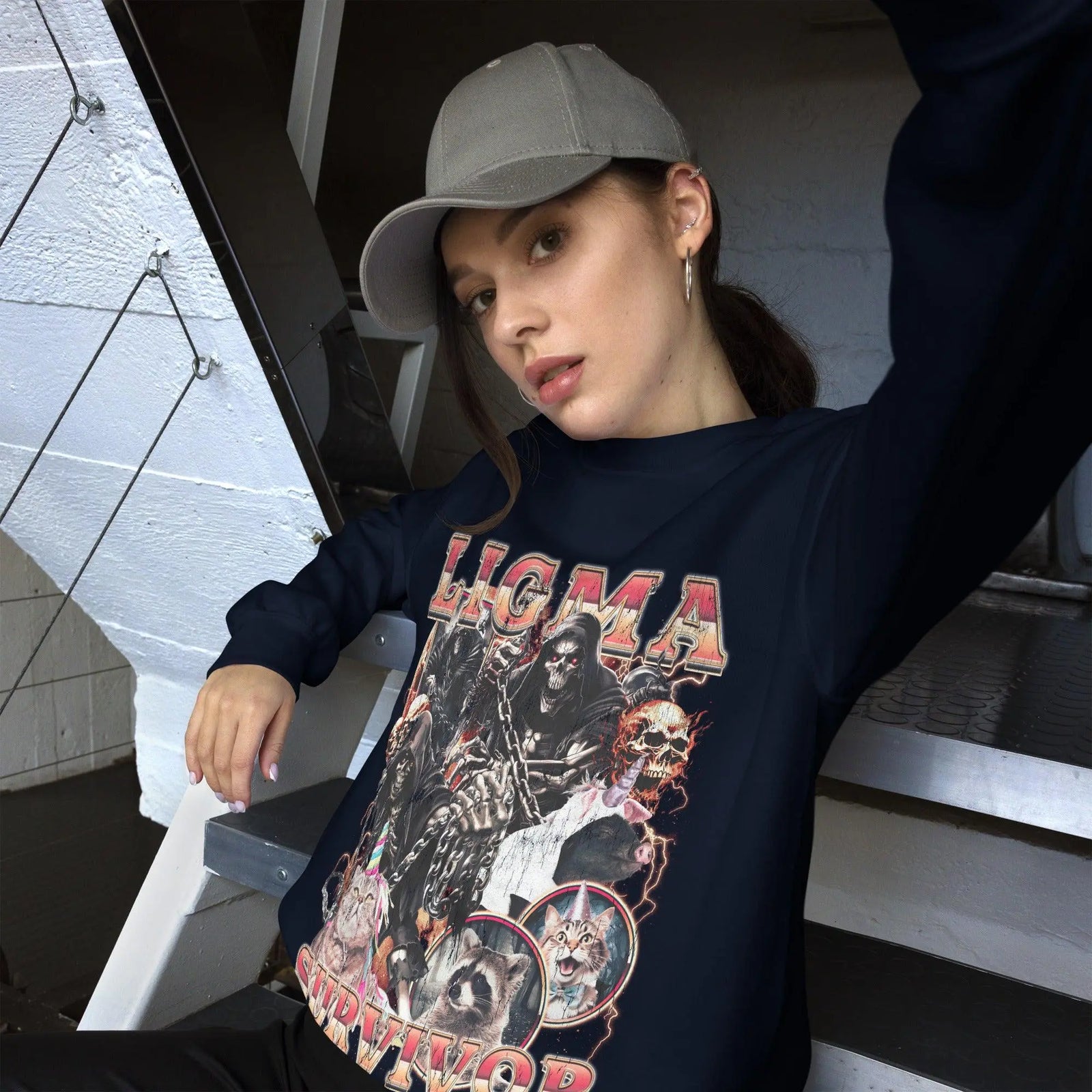 Ligma Survivor Sweatshirt - Orbital Clothing