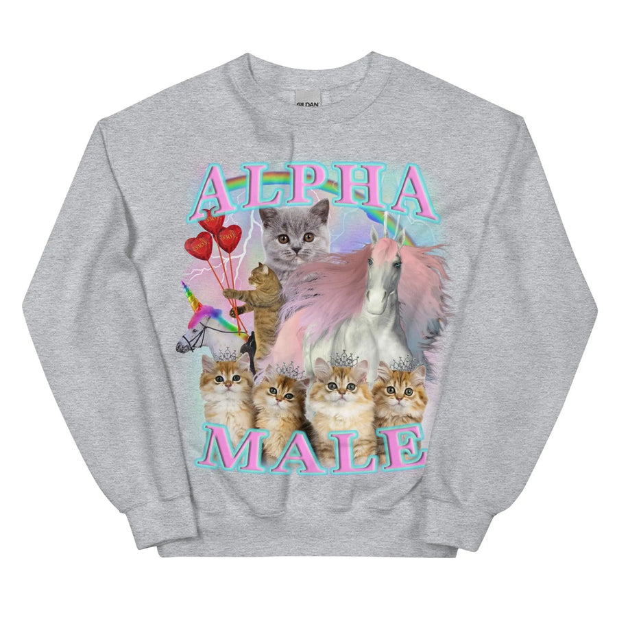 Alpha Male (OG Design!) Sweatshirt - Orbital Clothing