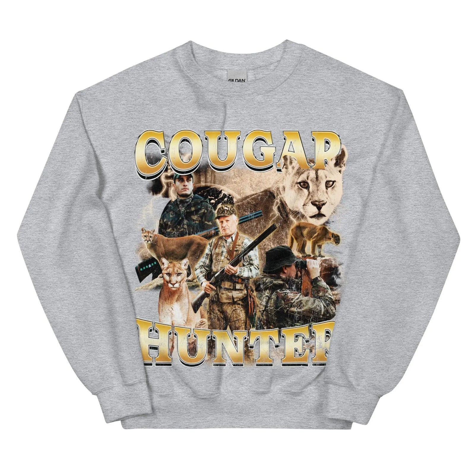 Cougar Hunter Sweatshirt - Orbital Clothing