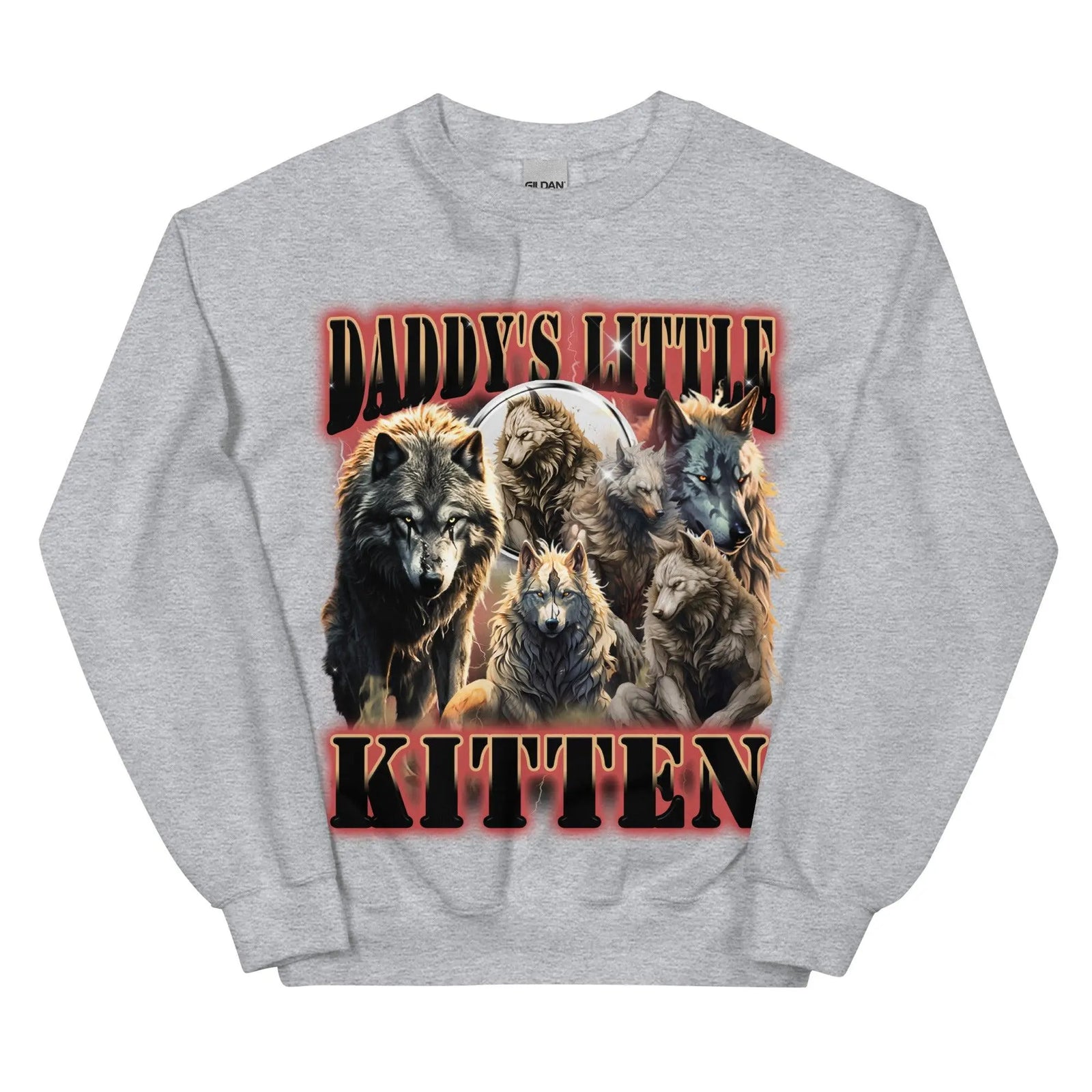 Daddy's Little Kitten Sweatshirt - Orbital Clothing