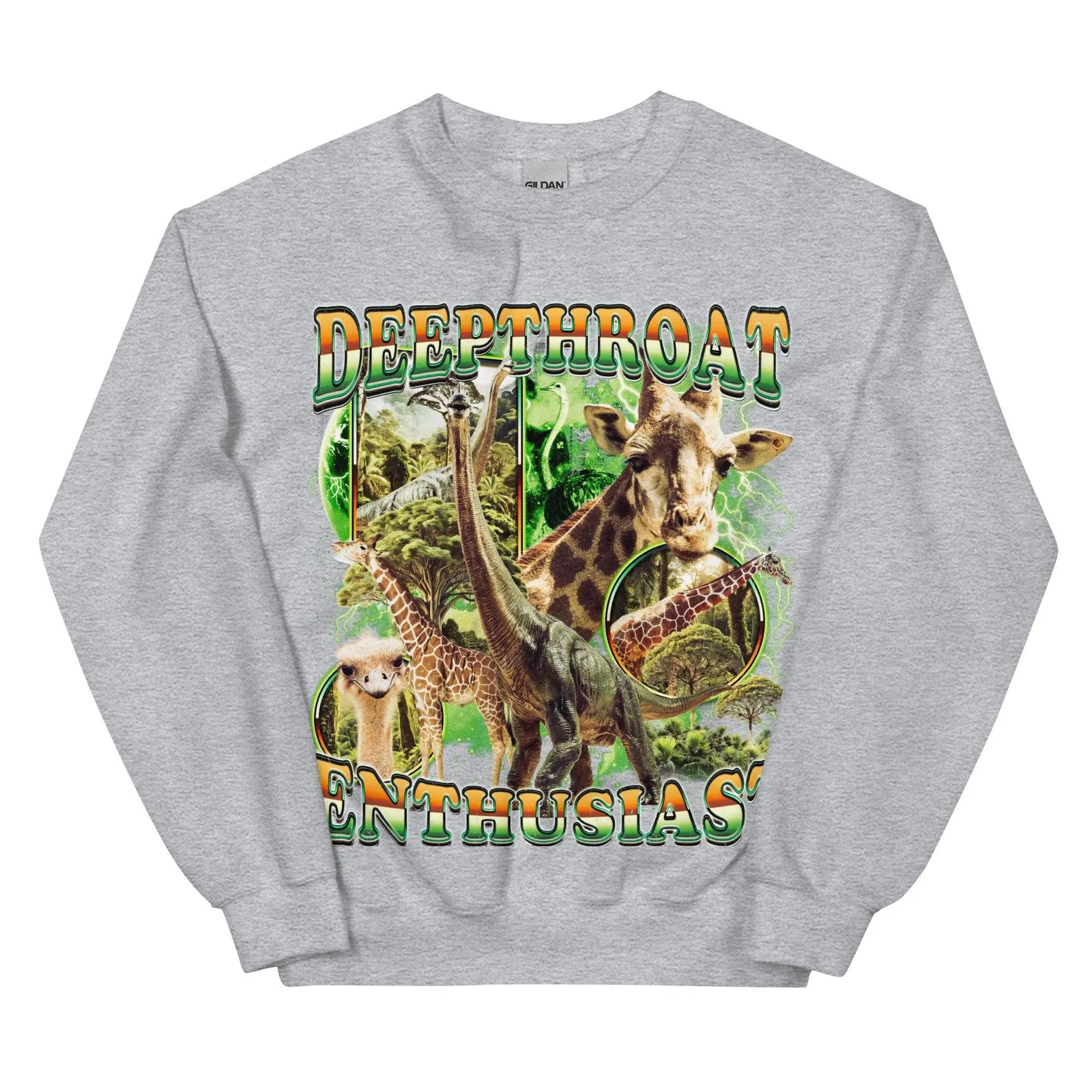Deepthroat Enthusiast Sweatshirt - Orbital Clothing