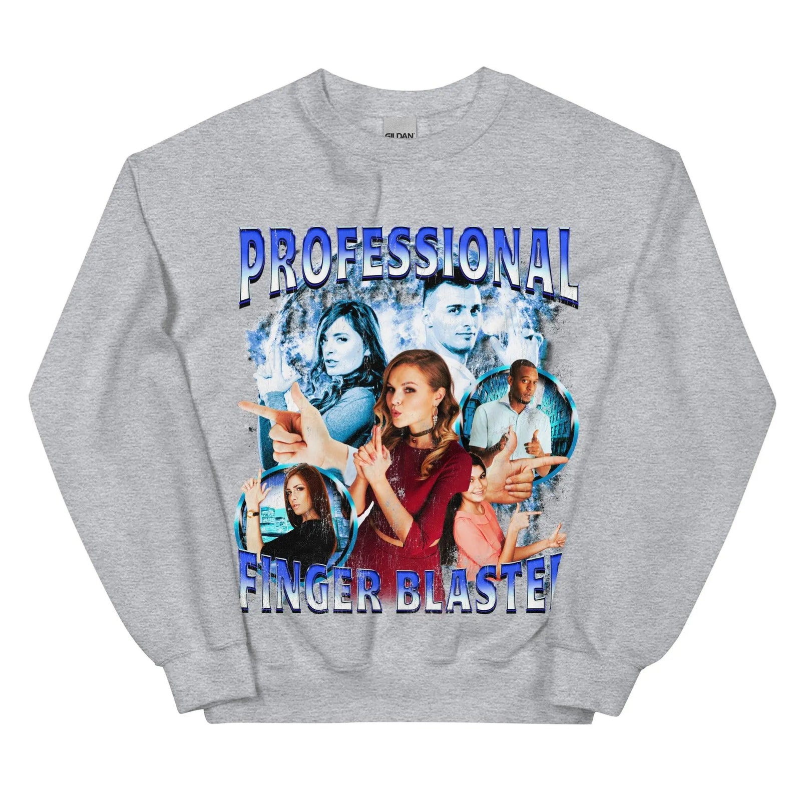 Professional Finger Blaster Sweatshirt - Orbital Clothing