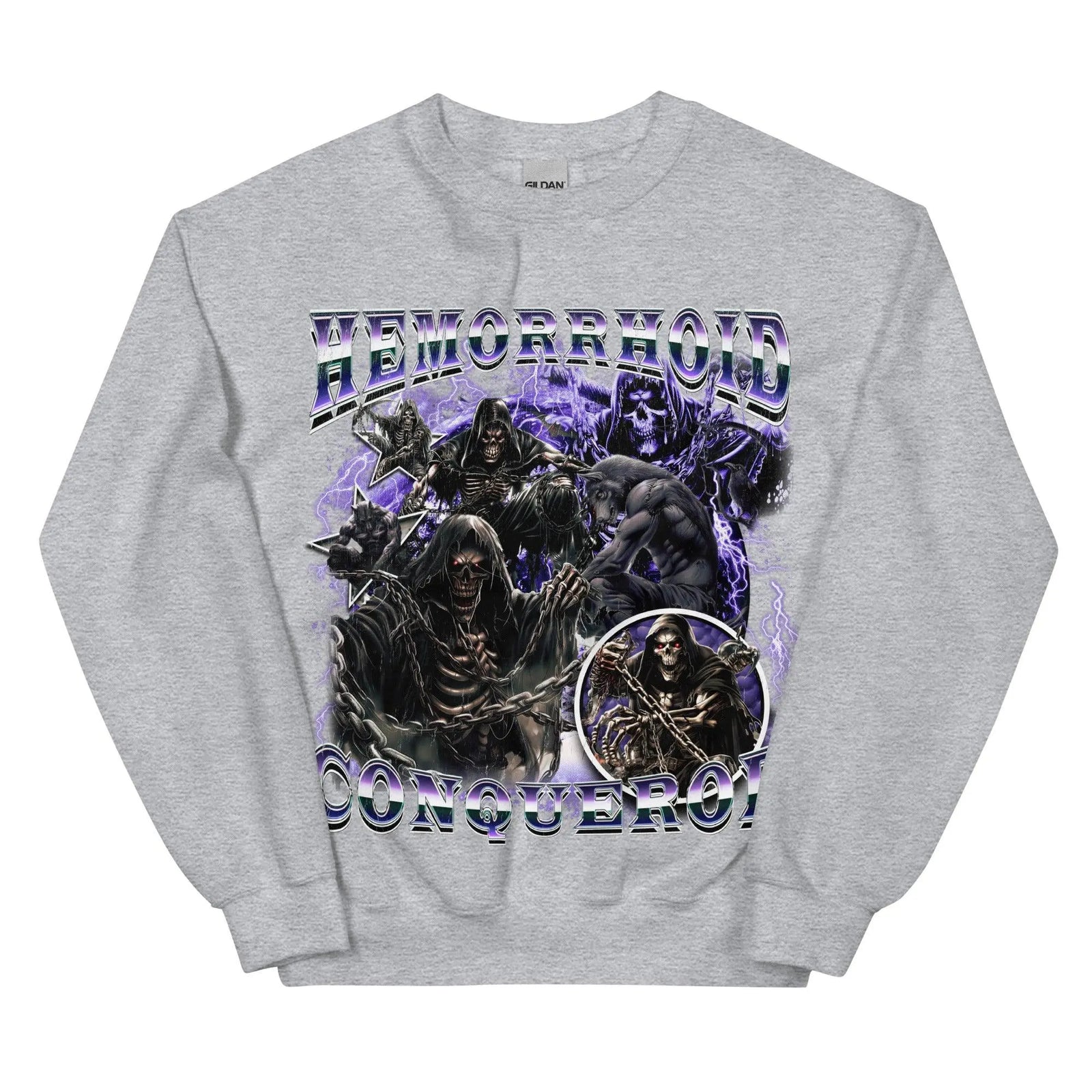 Hemorrhoid Conqueror Sweatshirt - Orbital Clothing