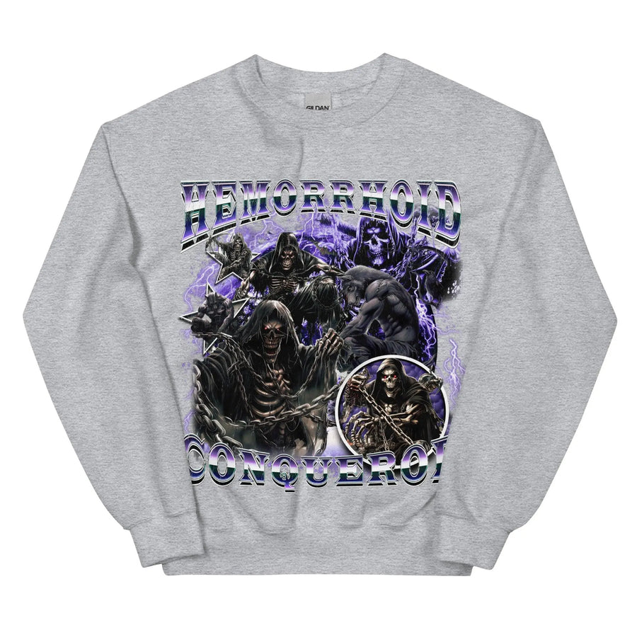 Hemorrhoid Conqueror Sweatshirt - Orbital Clothing