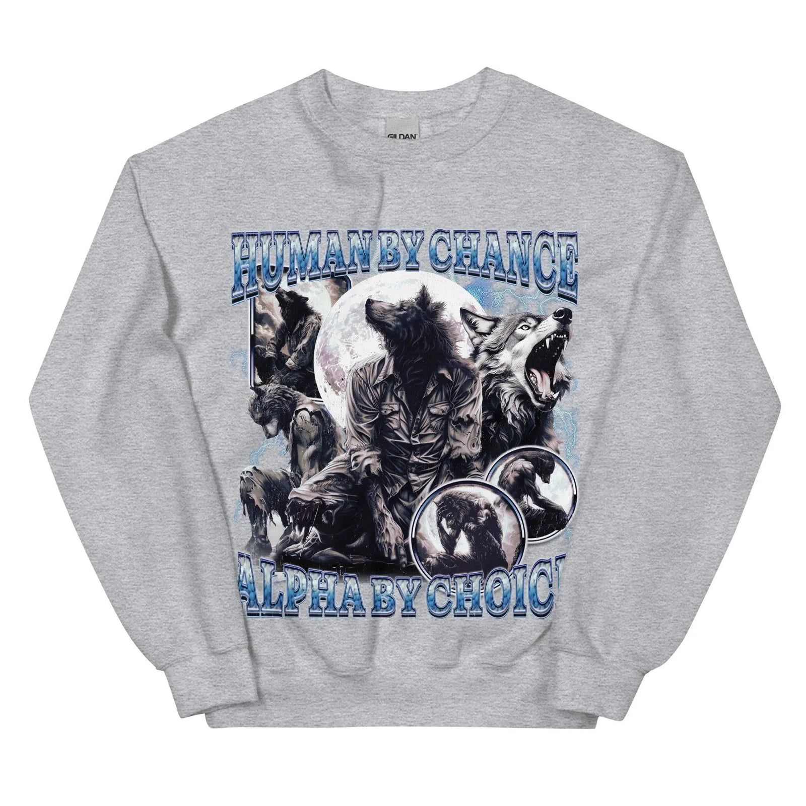 Human by Chance Alpha by Choice Sweatshirt - Orbital Clothing