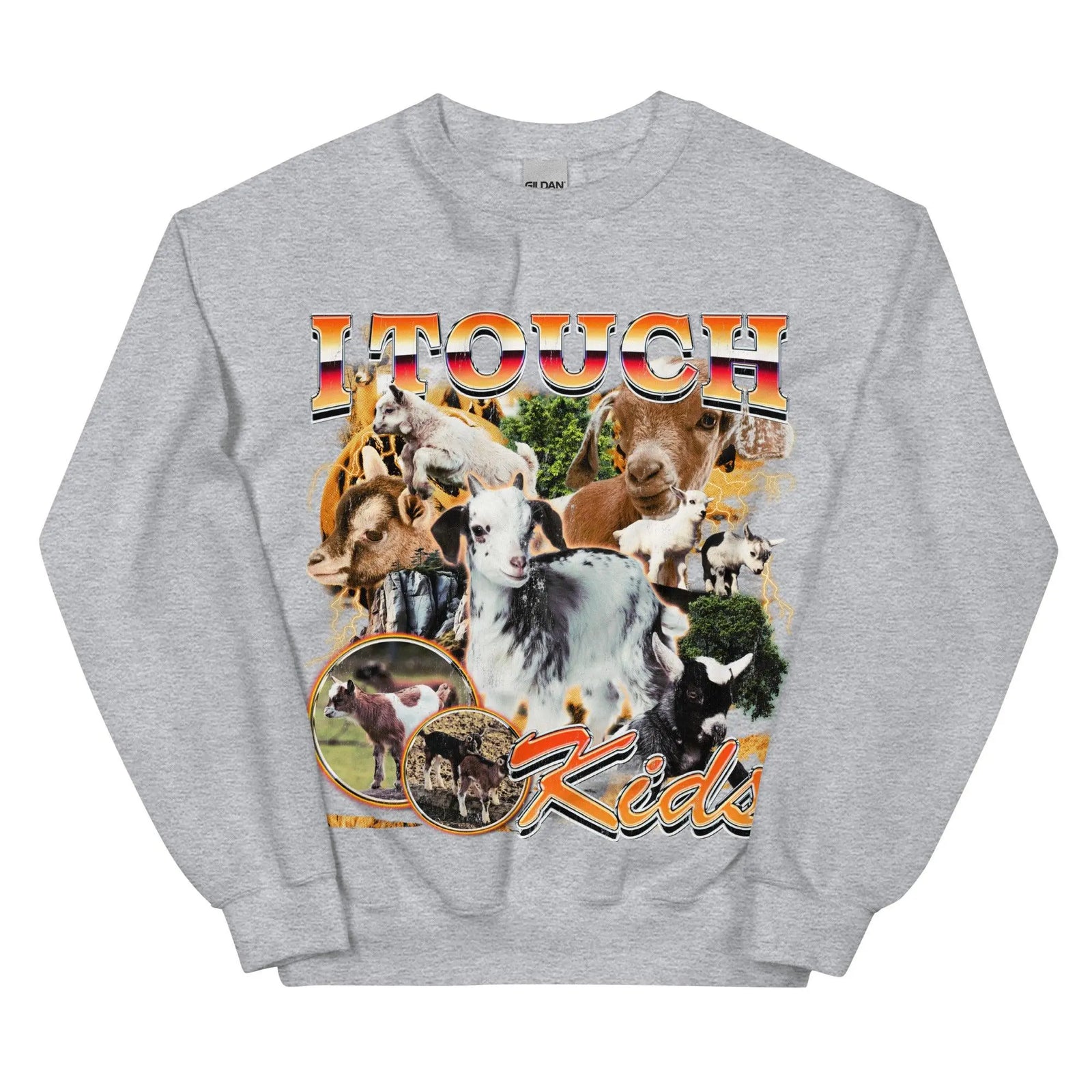 I Touch Kids Sweatshirt - Orbital Clothing