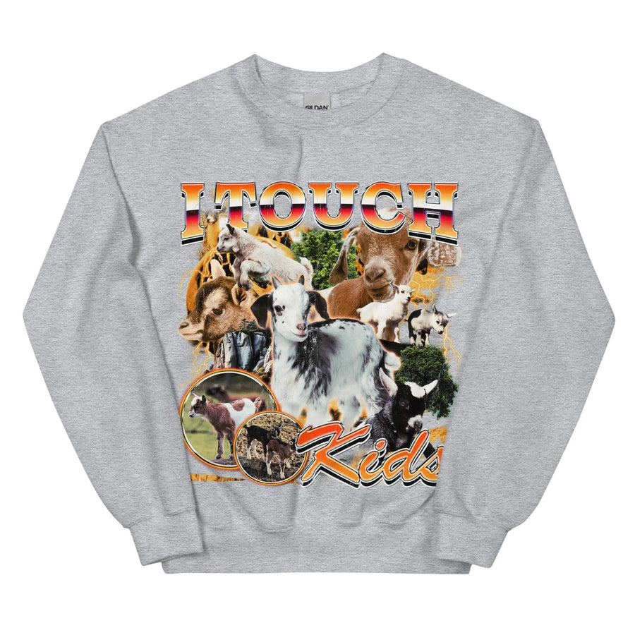 I Touch Kids Sweatshirt - Orbital Clothing