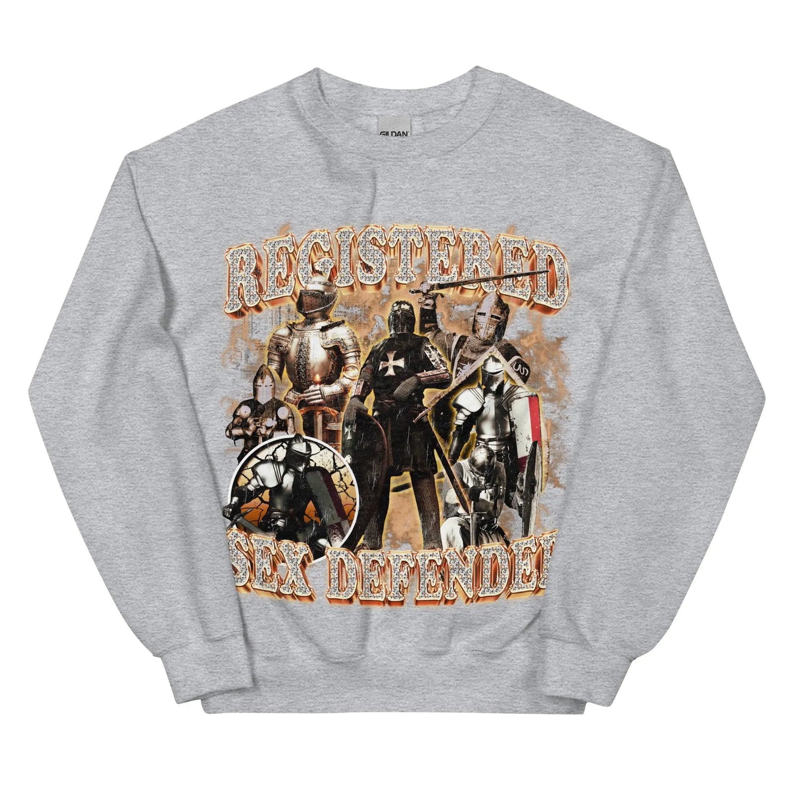 Registerd Sex Defender Sweatshirt - Orbital Clothing