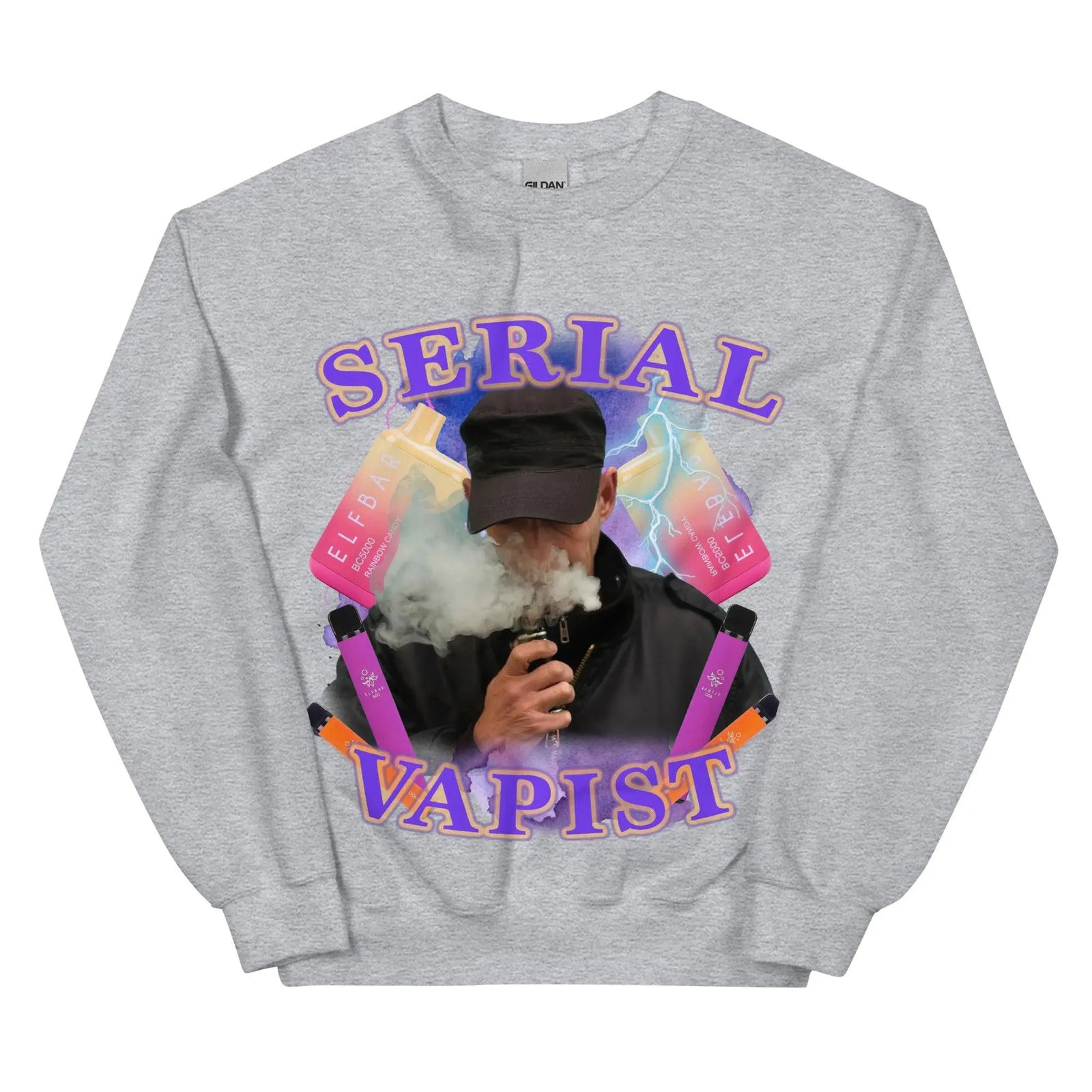 Serial Vapist Sweatshirt - Orbital Clothing