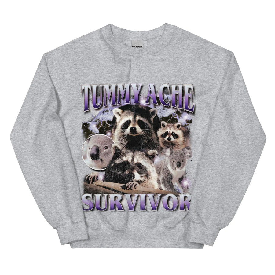 Tummy Ache Survivor Sweatshirt - Orbital Clothing